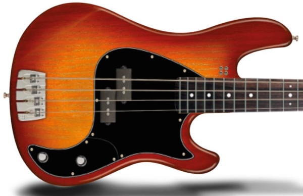 Sandberg California II VS4 Lionel 30" Shortscale Pickguard, Black